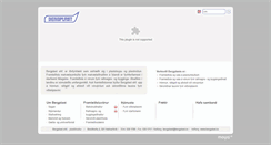 Desktop Screenshot of bergplast.is